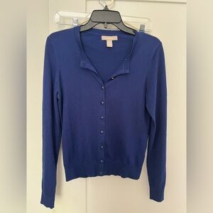 Banana Republic Royal Blue Cardigan